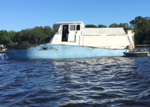 Older wooden hulls that aren't maintained become a "death spiral," according marina owner Brooks Busey. (Photo: Lisa Grubba)